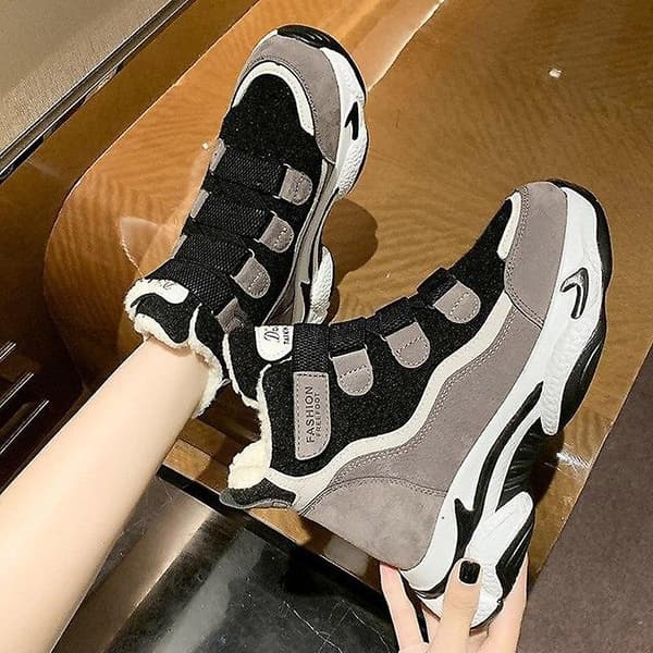 Vinterskor Sneakers Dam Black 5