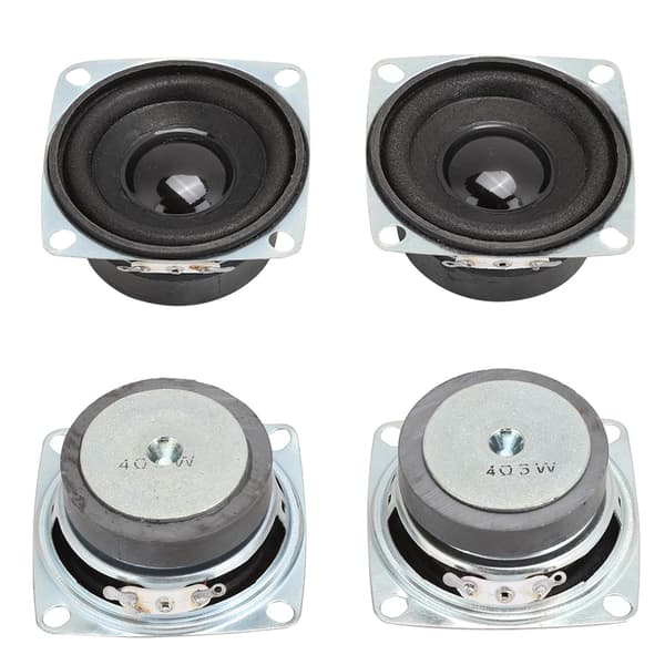2 st 2 tum 4Ω 3W Högkänslig Kraftfull Bas Full Range Bluetooth Högtalare