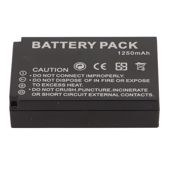 Kamera Litiumjonbatteri 1250mAh Li-jonbatteri för M50 M200 M100 100D SX70hs M10 M2 M Kissx7 X7 Micro SLR-kamera