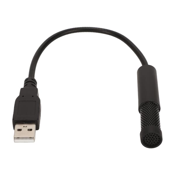 Mini USB-mikrofon Bärbar USB-skrivbordsmikrofon med svanhals för bärbar dator 5V