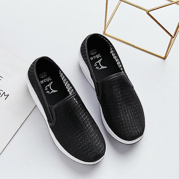 Shake Sneakers, Slip-on, Spetsmesh, Swingskor White 7