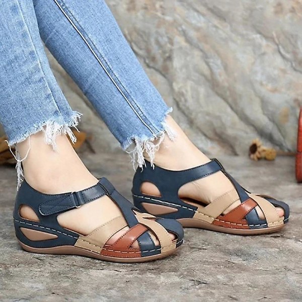Mode kvinnor sandaler Brown 37