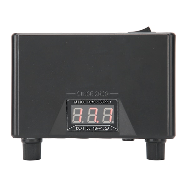 3 Håls Tattoo Strömförsörjning Mini LCD Liner Shader Maskin 110?220VEU Kontakt