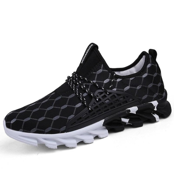 Nya Herr Snörskor Mesh Sneakers BLACK 47