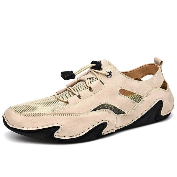 Sommarskor för män Sneakers ( set 1) 38-Khaki 10.5