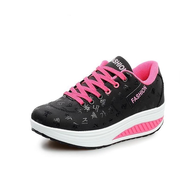 Shake Platform löparsneakers Black 35