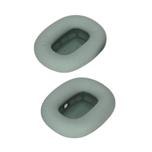 Ersättningsöronkuddar för hörlurar, mjuka öronmuffar i proteinläder med minnesskum för Airpod MAX Hörlurar Grön