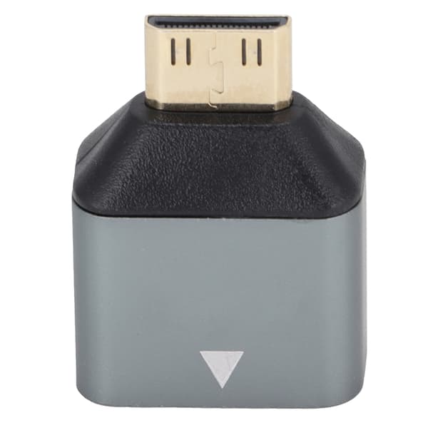 Mini HD Multimedia Interface Adapter Mini Hane till Hona Aluminiumlegering 4K HD Adapter