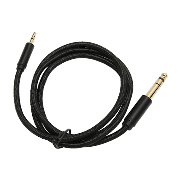 3,5 mm till 6,35 mm Stereo Ljudkabel Dubbelriktad 1/4 tum till 1/8 tum Hane Stereo Ljudkabel för Förstärkare Gitarr Laptop