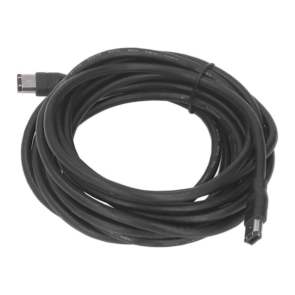 Firewire DV-kabel 6-Pin Hane till 6-Pin Hane IEEE1394 Firewire-kabel för Videokamera Digitalkamera Skrivare 4,5m