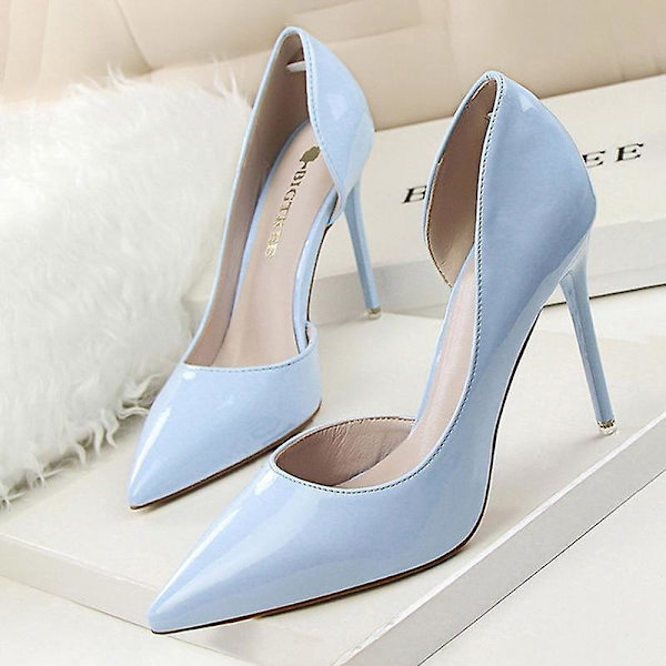 Mode Pumps i Läder för Kvinnor, Stilettskor white 39