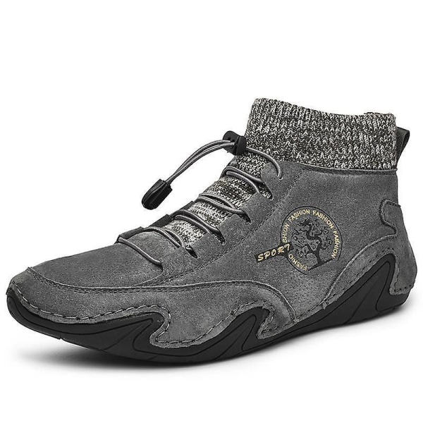 Sommarskor för män Sneakers ( set 2) 98-Gray 6.5