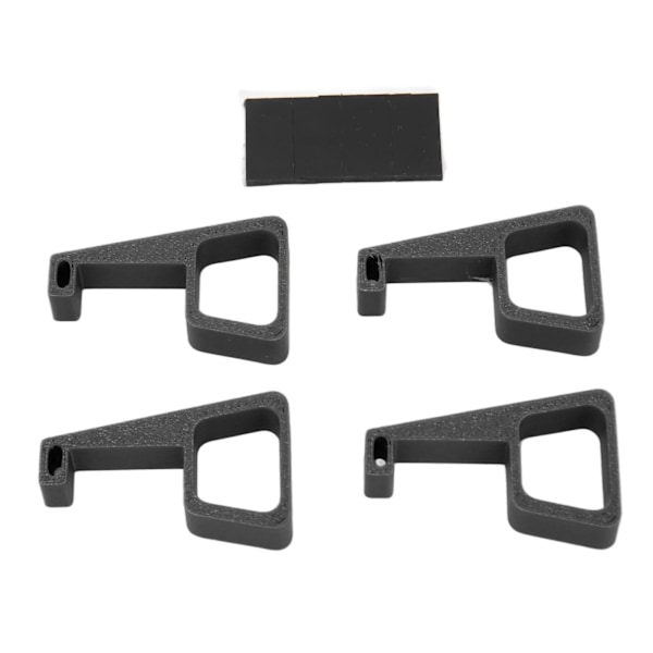 4 st Höjningsfästen för PS4 Slim Värmeavledning Spelkonsol Horisontell Höjningshållare för PS4 Slim Tillbehör Svart