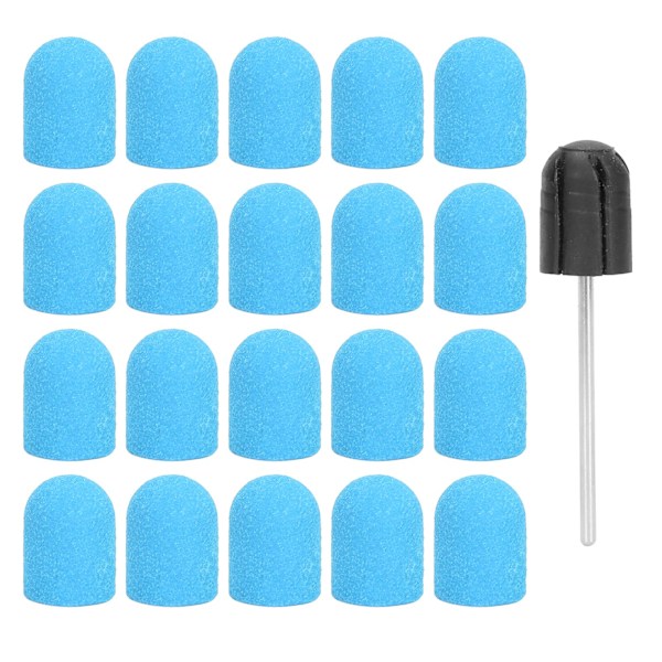 Nagelkonst Sliphette Borr Bits Polering Slipband Set (13 x 19mm) Blå