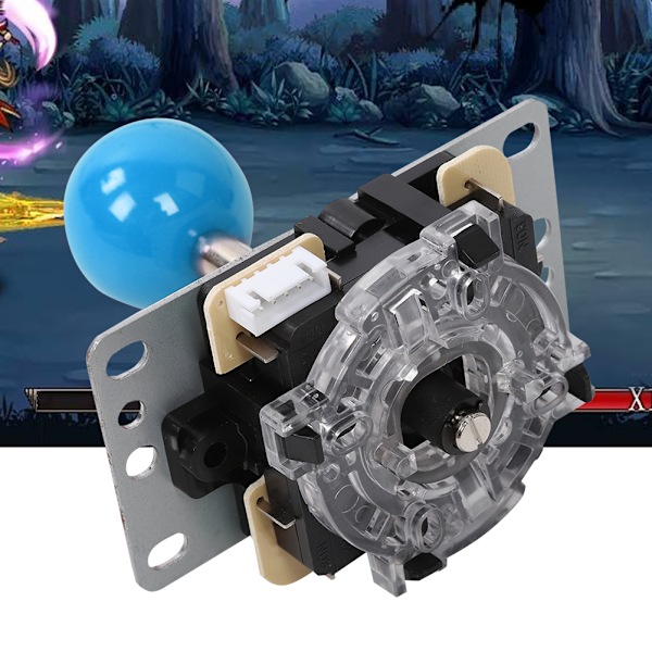 CY-822A DIY Arkadspelknapp och Joystick Enkelt Rocker Set för Raspberry Pi PC Spelmaskin Blå
