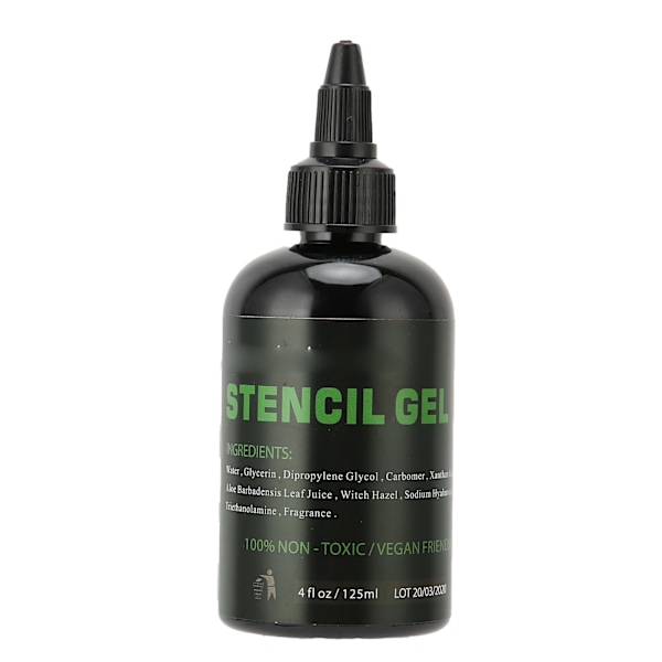 Tatuering Transfer Gel Lösning Temporära Tillbehör för Klistermärken Papper 125ml