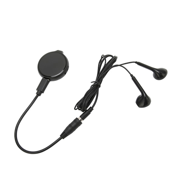 Mini Röstinspelare Snygg Multifunktionell AI Smart HD Brusreducerande Röstaktiverad Inspelare för Konferens Neutral Engelska, Svart 16GB