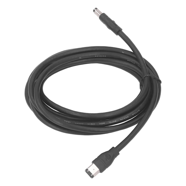 6-Pin till 6-Pin Firewire-kabel Plug and Play IEEE1394 Firewire-kabel för videokamera Digitalkamera Skrivare Skanner 3m