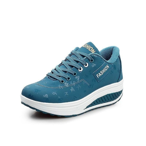 Shake Platform löparsneakers Blue 35