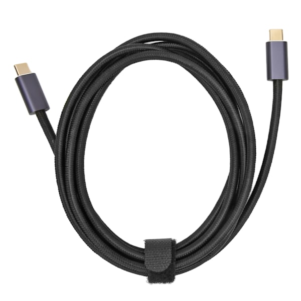USB 4.0 Kabel Multifunktionell 20Gbps Höghastighetsöverföring HD 8K 60HZ Stöd PD100W Typ C till Typ C Kabel 200cm