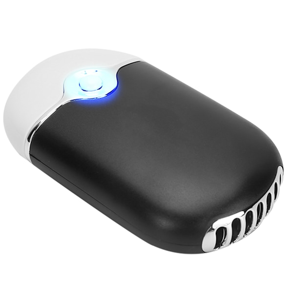 USB Portabel Multifunktionell Nagelkonst Poleringsfläkt Förlängning Ögonfransar Torktumlare (Svart)