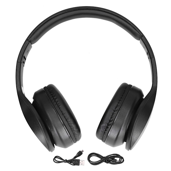 OY712 Trådlöst Bluetooth-headset med 3,5 mm ljudkabel Mikrofon Vikbart headset