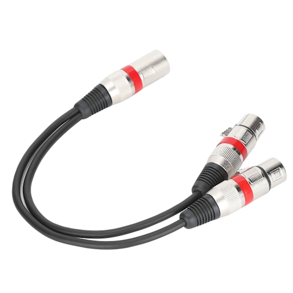 JORINDO JD6067 0,3m XLR Hane till Dubbel XLR Hona Kabel Y-Typ Kabel Splitter Mikrofonkabel