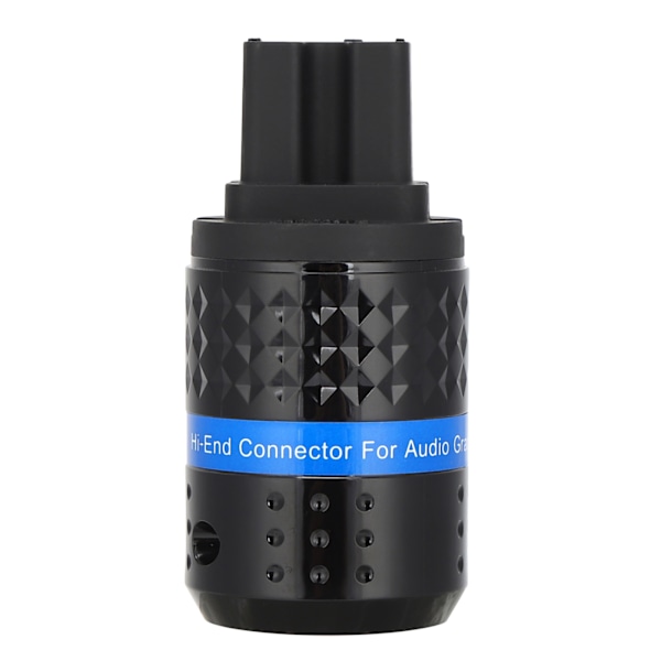 Monosaudio IEC-kontakt Ren Koppar Rodiumpläterad Ljudströmkontakt 100~250VF102R (Hona)