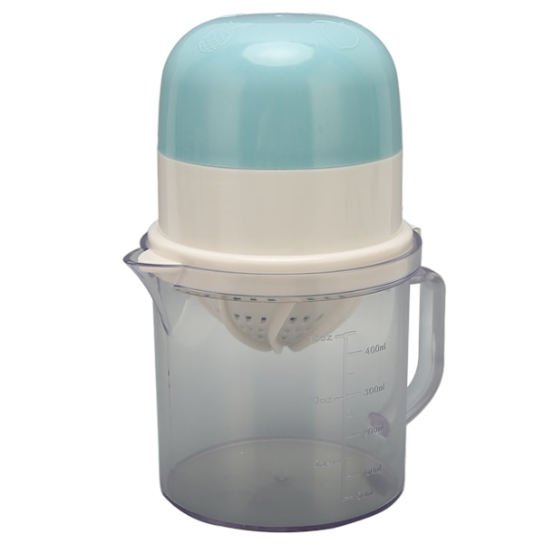 Portabel Manuell Juicer Enkel Mini Press Juicing Kopp Hem Liten Manuell Fruktjuicer Himmelsblå