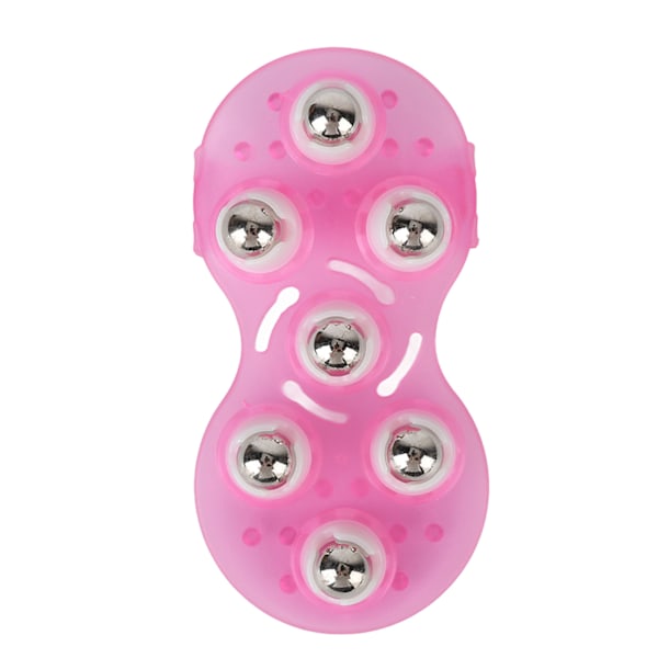 Handskmassager 7 Stålkulor 360 Graders Rotation Avslappning Muskel Kroppsmassage Konturering för