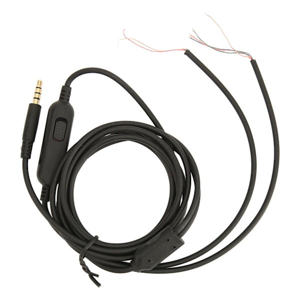 Reparationskabel för headset OFC-kärna Ersättningsljudkabel för gaminghörlurar med volymknapp för Kingston 2 m