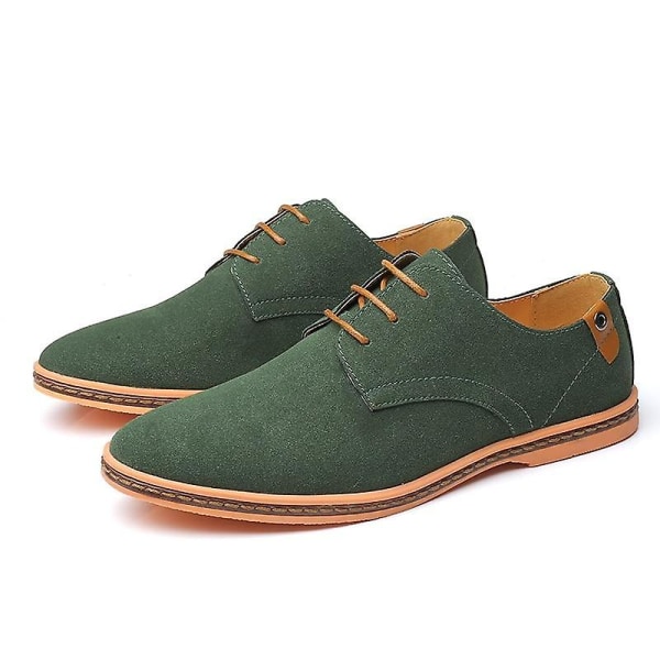 Höstmockaskinn Casual Klassiska Sneakers Camel 7