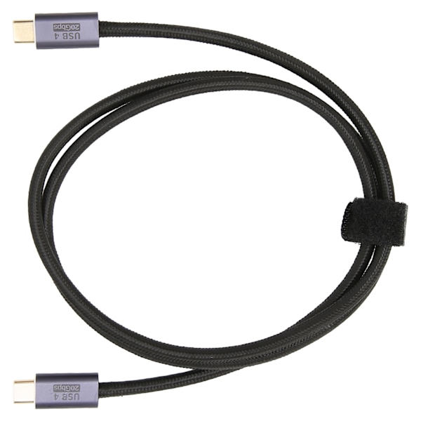 USB4 Datakabel Hög Hastighet 20Gbps Typ C 8K60Hz Datakabel för Bärbara Datorer Surfplattor Mobiltelefoner 100cm/39.4in