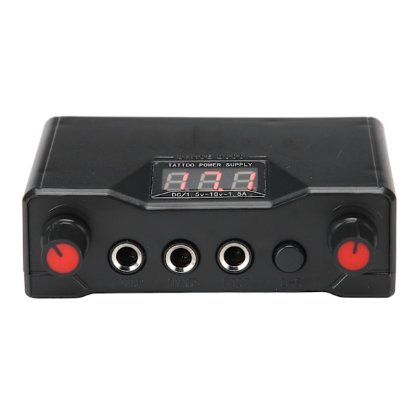 3 Håls Tattoo Strömförsörjning Mini LCD Liner Shader Maskin 110?220VEU Kontakt