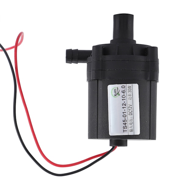 12V Vattenjusterbar Cirkulations DC Pump Borstlös Motor DC Pump Tråd