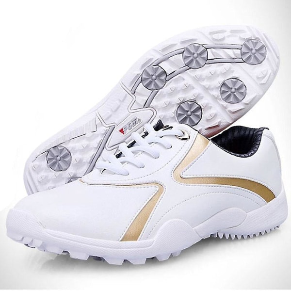 Vattentäta golfskosneakers Gold 6.5