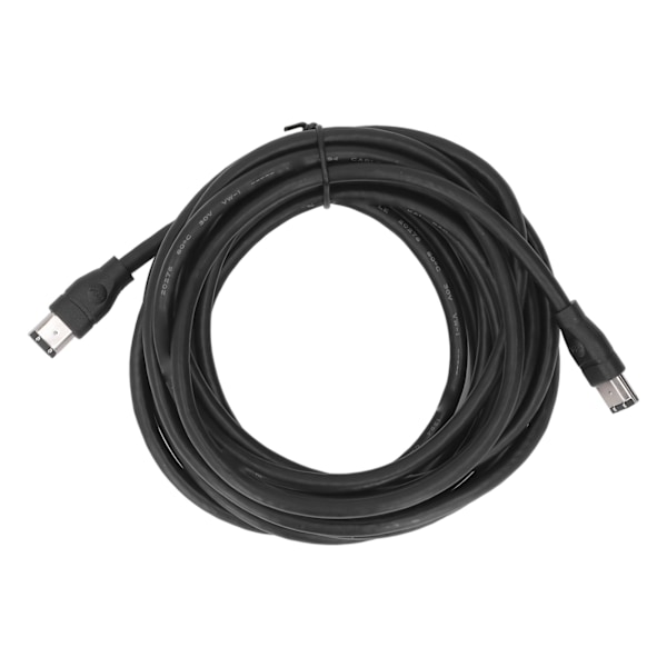Firewire DV-kabel 6-Pin Hane till 6-Pin Hane IEEE1394 Firewire-kabel för Videokamera Digitalkamera Skrivare 4,5m