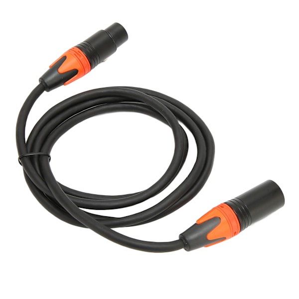 XLR Hane till XLR Hona Mikrofonkabel 1,5 Meter Plug and Play XLR Adapterkabel för Studioinspelning Live Sång