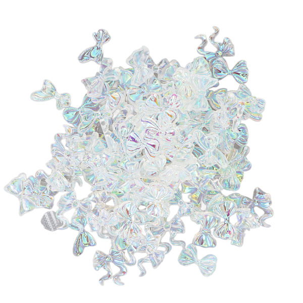 3D Resin Nagelberlocker DIY Söta Rosettformer Faux Rhinestones Smyckestillbehör Hantverk