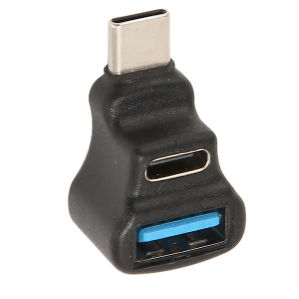 Typ C Splitter Adapter PD 100W Laddning 8K Video 20Gbps 90 Grader Typ C till Typ C USB A Konverterare för Laptop Kontroller