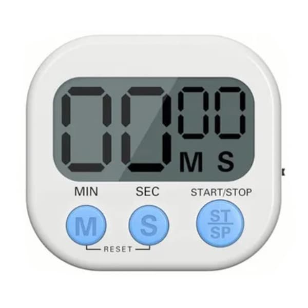 Kökstimer Stor Skärm Digital Display Multifunktion Batteridriven Elektronisk Matlagningstimer Engelsk Version