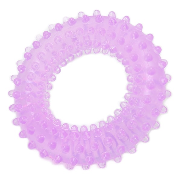 Fingerstärkare Ringformad Design Utskjutande Prick Bra Elasticitet Rehabilitering Grepp för Kontor Hem Lila