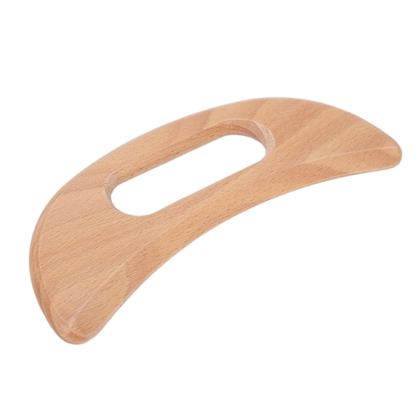 Gua Sha-bräda i trä Främjar cirkulation Lymfdränage Hudmassage Skrapning