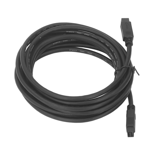 4,5 meter Firewire IEEE 1394-kabel DV-adapter 9-pin hane till 9-pin hane datakabel för digitalkameror skrivare skannrar