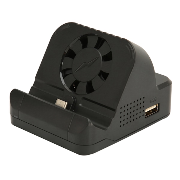 För Switch HD Multimedia Interface Dock TV-dockningsstation Bärbar TV-laddningsdocka med kylfläkt