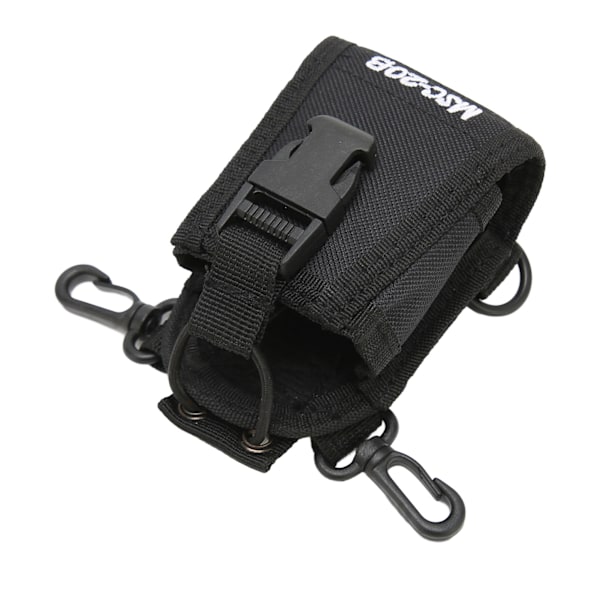 Walkie Talkie Hållare Lättviktig Portabel Universal Nylon Radiofodral Väska för 2-vägsradio MSC 20B