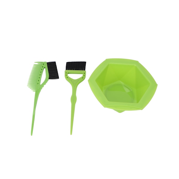 Hårfärgningskit Spetsigt Handtag Design Retentionscirkel Lättviktigt Portabelt Plastmaterial Färgborste