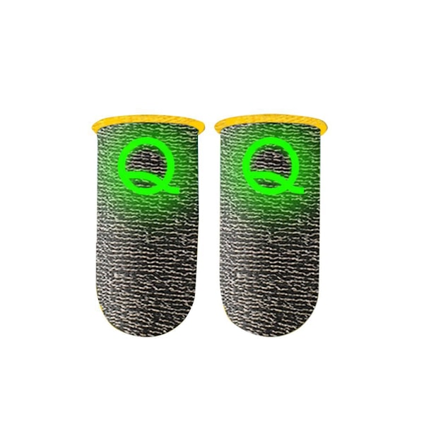 2 st Luminous Mobile Gaming Controller Finger Sleeves Mobila Spelhandskar Touch Screen Finger Cots