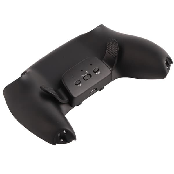 Kontroll Back Shell Paddle Burst Mappningsfunktion Gamepad Dubbla Bakknappar Fäste Hus för PS5 Svart
