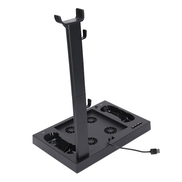Kylfläkt för Xbox Series X-konsol Multifunktionell kylfläktbas med headsetfäste Batteriadapter